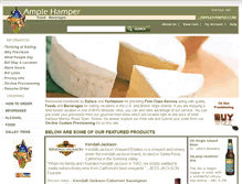 Tablet Screenshot of amplehamper.com